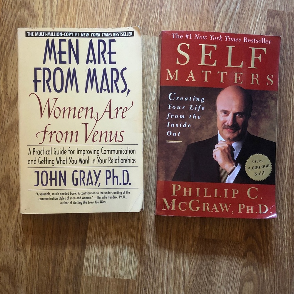 Men Are From Mars, Women Are From Venus  & Self Matters